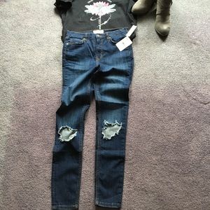 Free People distressed jeans NWT